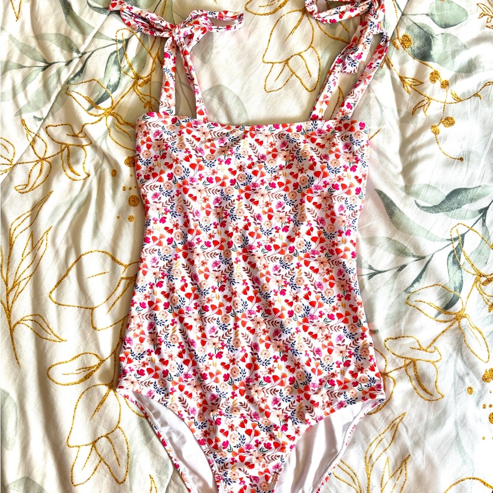 Floral One-Piece Swimsuit